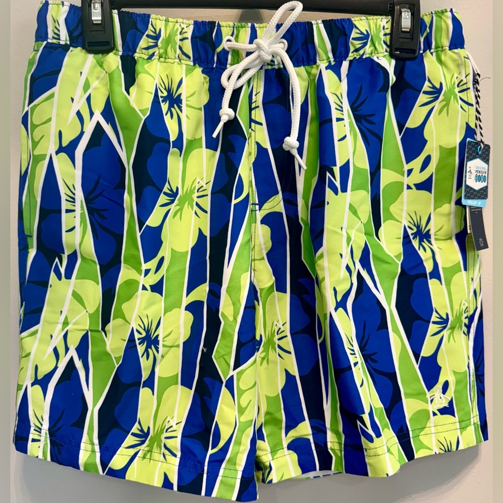 Original Penguin mens swim trunks